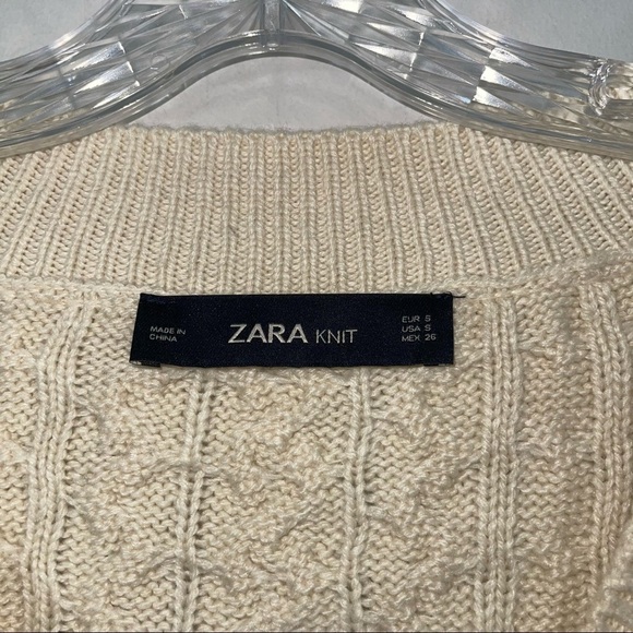 Zara Knit Women Oversized Sweater Size S - Picture 3 of 6